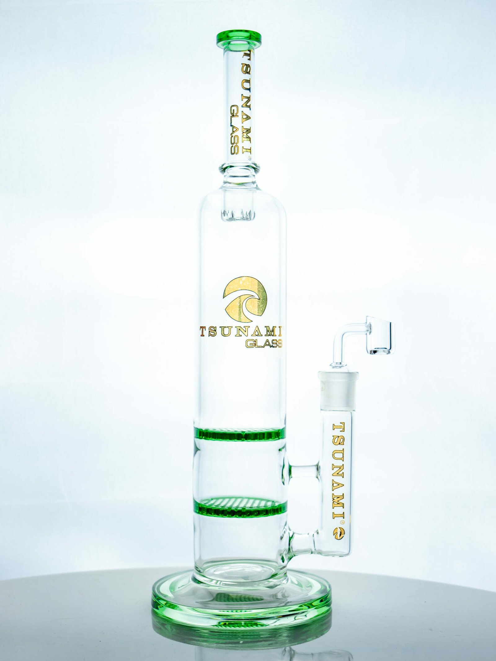 Tsunami 15" Double Honeycomb Water Pipe - Image 2