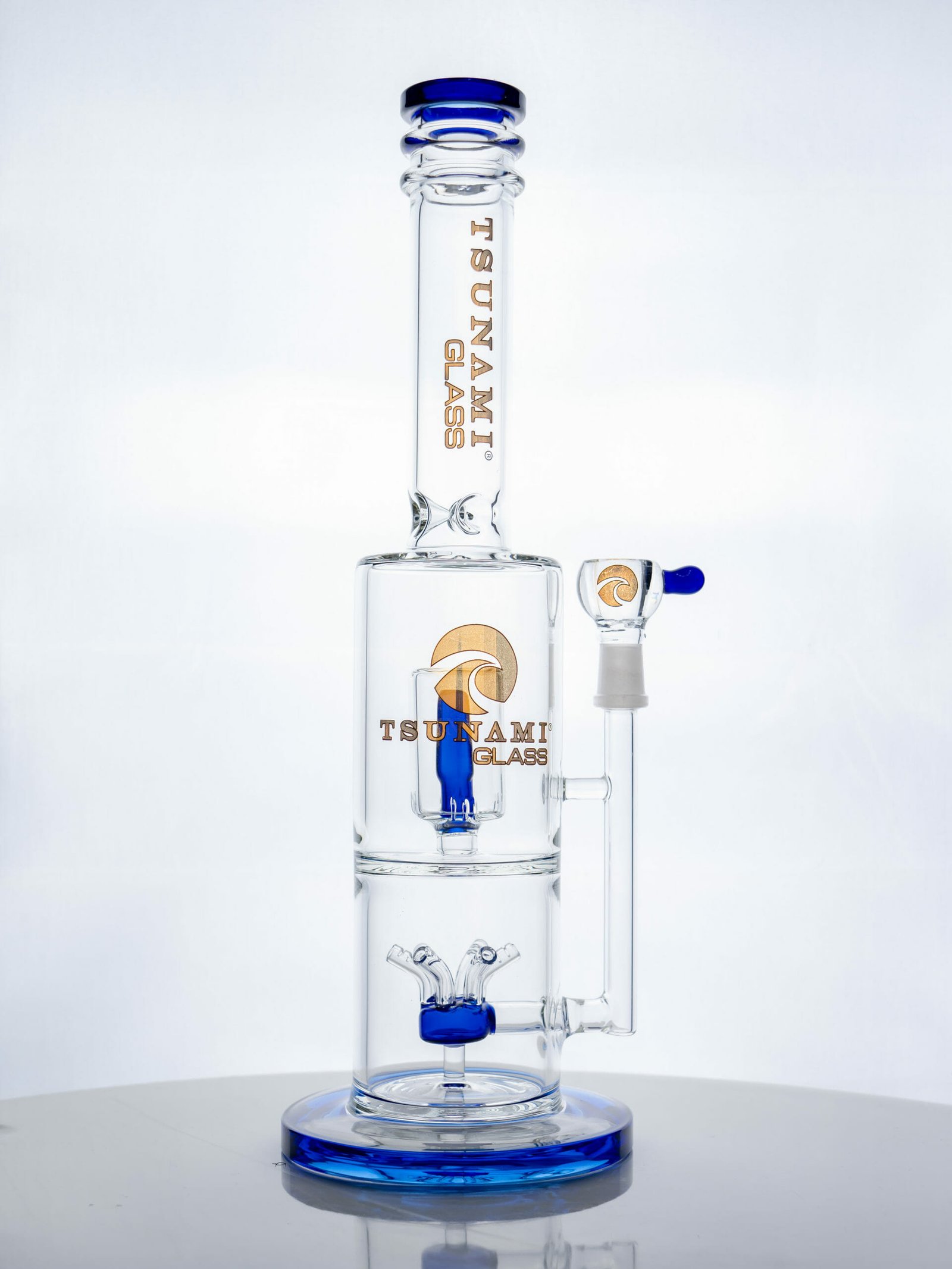 Tsunami 14" Sprinkler Cube Perc Water Pipe