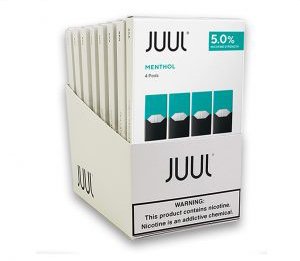 JUUL Pods 5% (4 Pack) Menthol Display - 8
