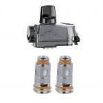 Aegis Boost Plus Replacement Cartridge w/ 0.4ohm & 0.6ohm Coils - Black, 5.5ml (1 PC)