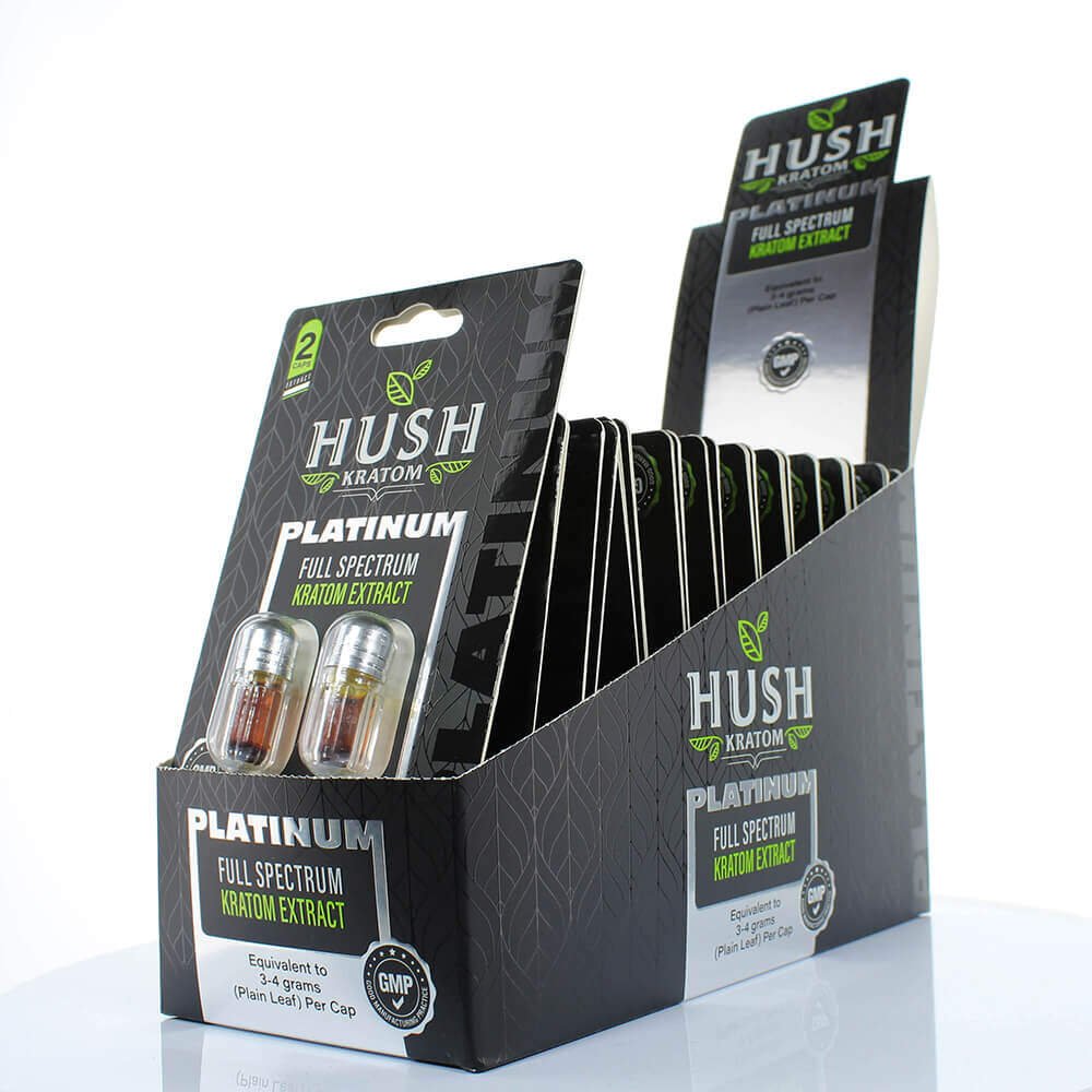 Hush Kratom Platinum Liquid Gel Caps - Image 2