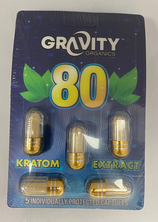 Gravity Organics - Kratom Extract Pack of 5, Boundle of 5 Packs