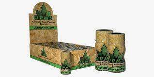 O.P.M.S Liquid Kratom 8.8ml 45 PK GOLD / BLACK