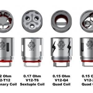 SMOK TFV12 Coils V12-T12/T8/T6/X4/Q4 (3 Pc)