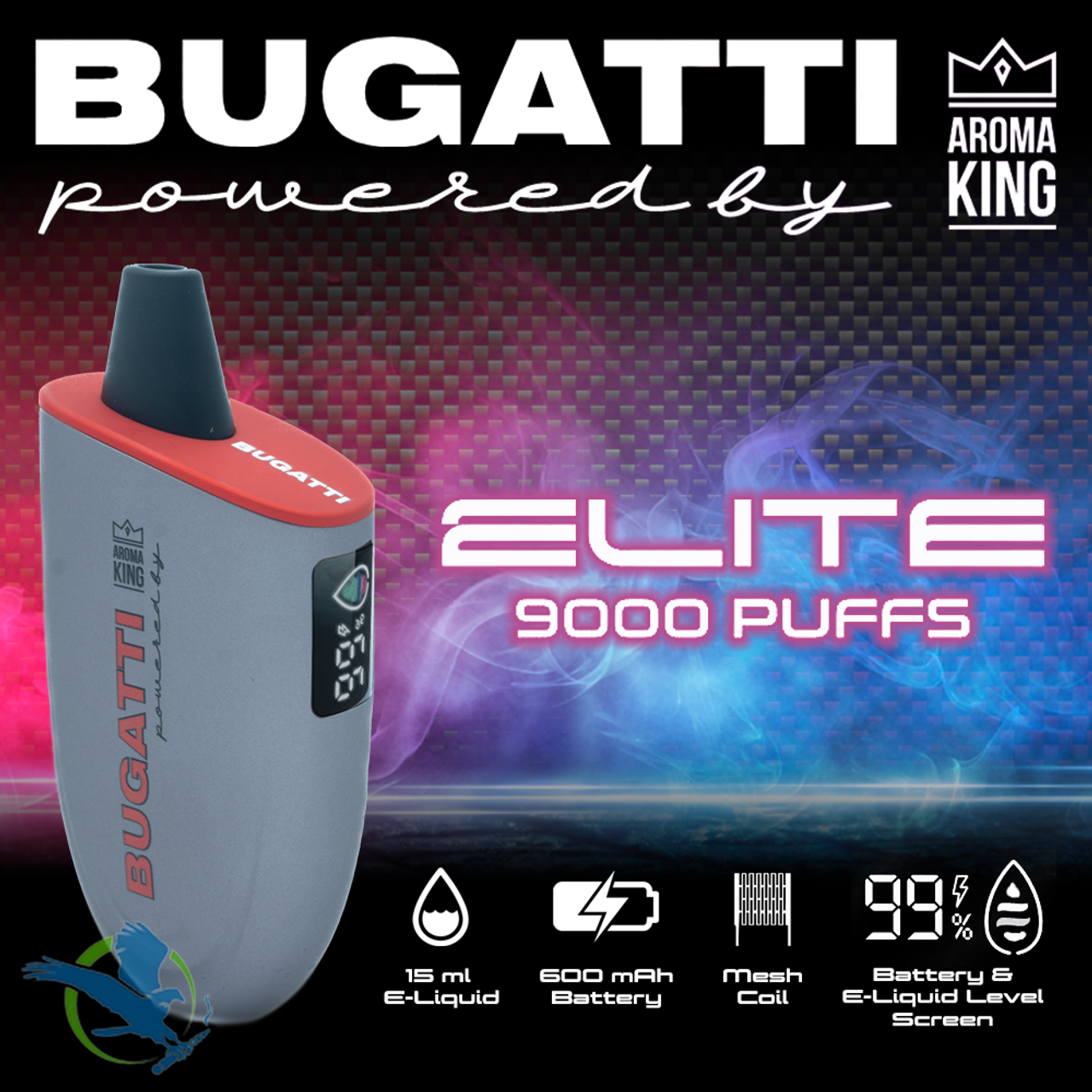 BUGATTI ELITE 9000 DISPOSABLE