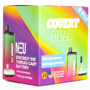 NEU COVERT PUSH 650MAH PACK OF 6