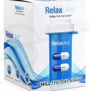 Relax Aid Calming Nootropics + Kratom Capsules PACK OF 6