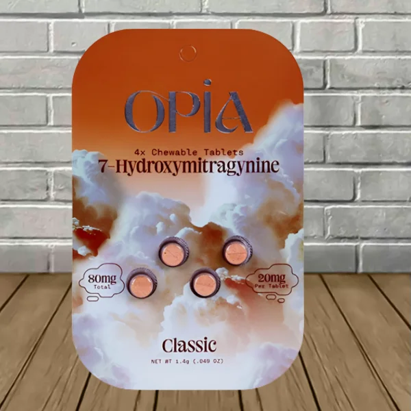 OPiA 7-Hydroxymitragynine Chewable Tablets 4ct 10pack - Image 5