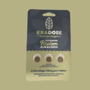 Kradose Advanced 14mg kratom Tablets 12ct