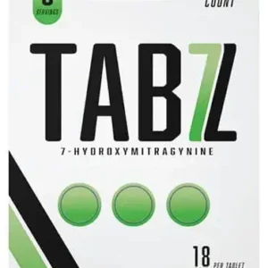 TABZ 7-OH Tabs 18mg 3ct Pack of 10